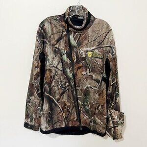 Scent Blocker Camo Jacket w/ Arm Guard Realtree Road Trips Men's Size M
